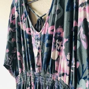 Maternity floral top